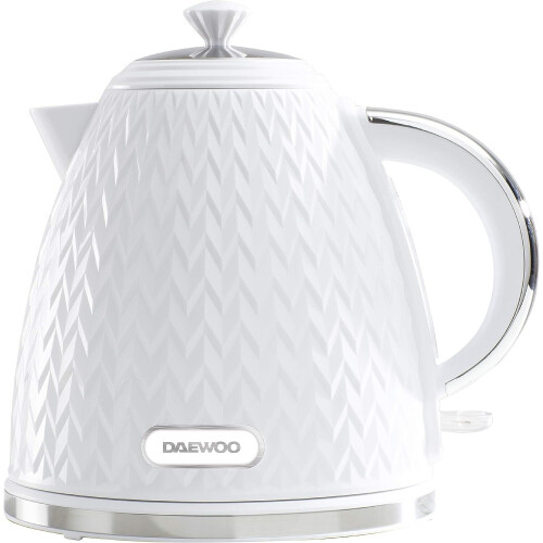 Daewoo Daewoo SDA1780 Argyle Collection 1.7L Electric Kettle - Concealed Element, Removable Lid & Filter, Easy-Clean, Auto Shut-Off