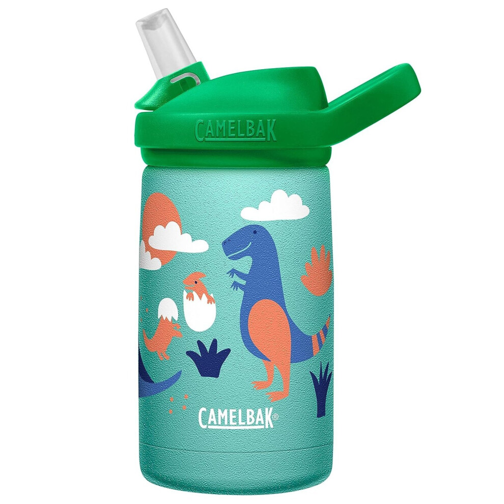 (dino volcanos) Camelbak Eddy+ Kids Vacuum Insulated bottle 350ml Stainless Steel