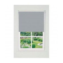 Plain Straight Edge Daylight Roller Blind 165cm Drop x 70cm Light Grey