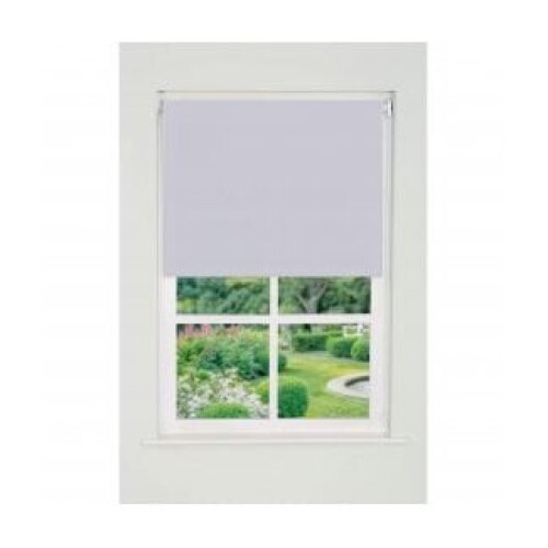 Plain Straight Edge Daylight Roller Blind 165cm Drop x 70cm White