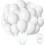 12 inches, 100 bags of pearl white latex balloons with helium quality for birthday, baby shower, wedding, Halloween, Christmas party decoration 1