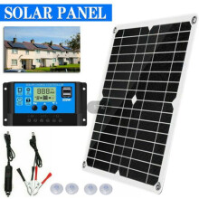 Solar Panel Kit Trickle Battery Charger 12V For Car Van Caravan Boat