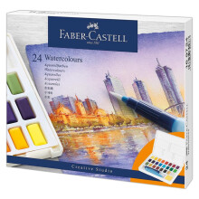Faber-Castell Aquarellfarben, 24 Farben.