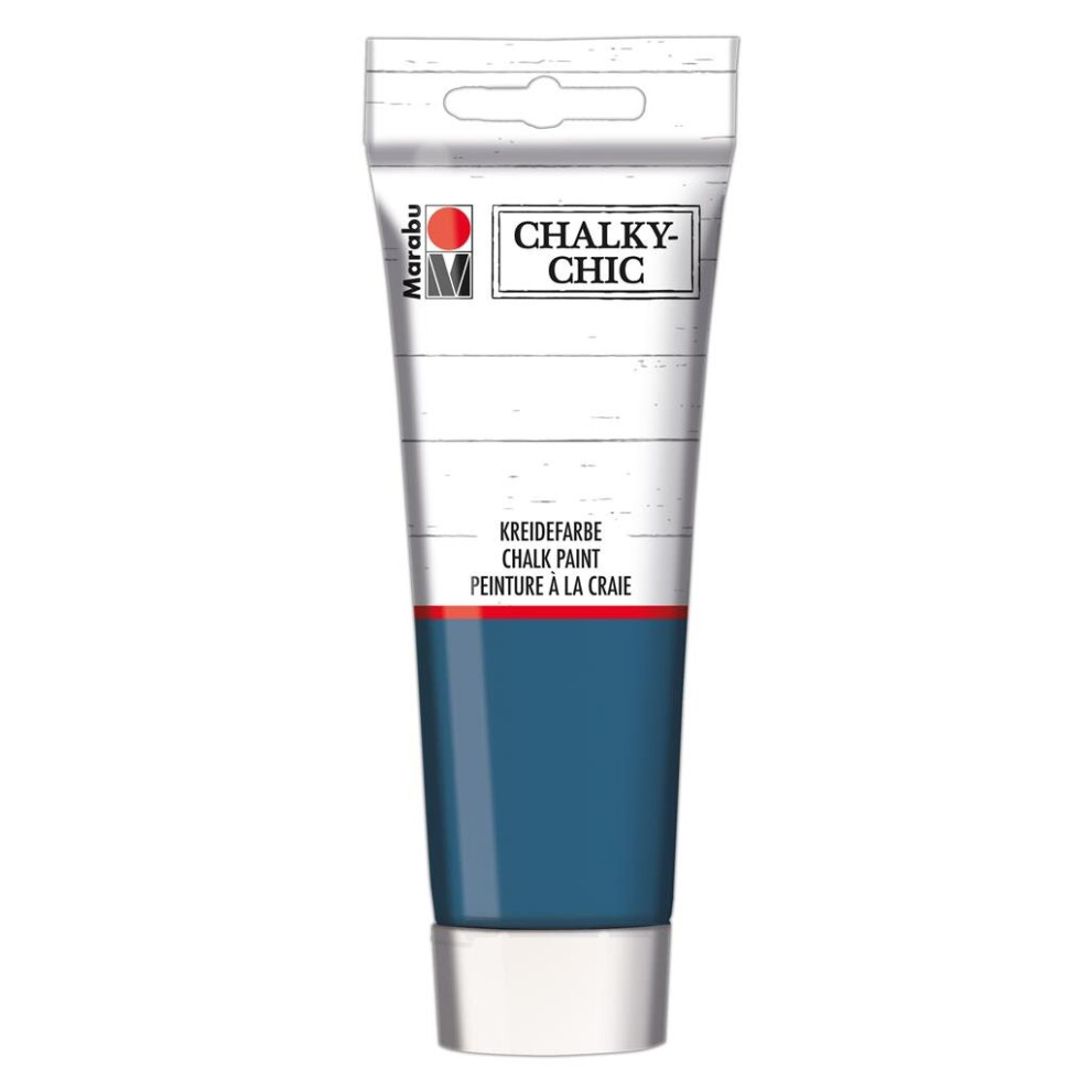 Marabu Chalky-Chic Tube 100Ml Smoky Blue 4007751651105
