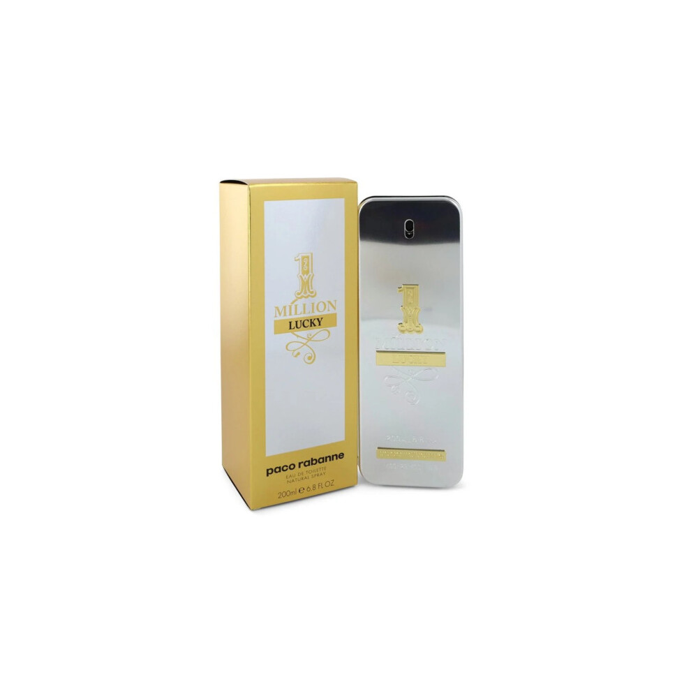 Paco Rabanne One Million Lucky For Men Edt 200Ml/6.7 Oz