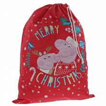 Peppa Pig Christmas Gift Sack 50cm x 68cm