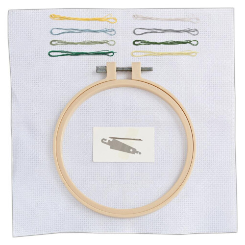 Simply Make 8" Cross Stitch Kit - Cocktail 1