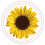 Simply Make 8" Embroidery Kit - Sunflower 3
