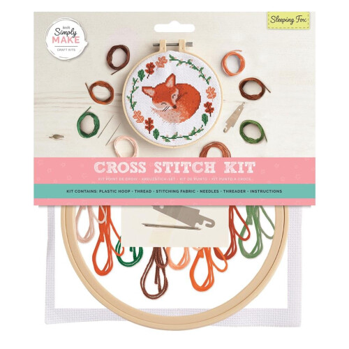 Sovende ræv korsstingskit