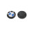 2pcs 82mm+74mm Auto Emblem For Bmw Front Bonnet Tailgate Rear Trunk 6