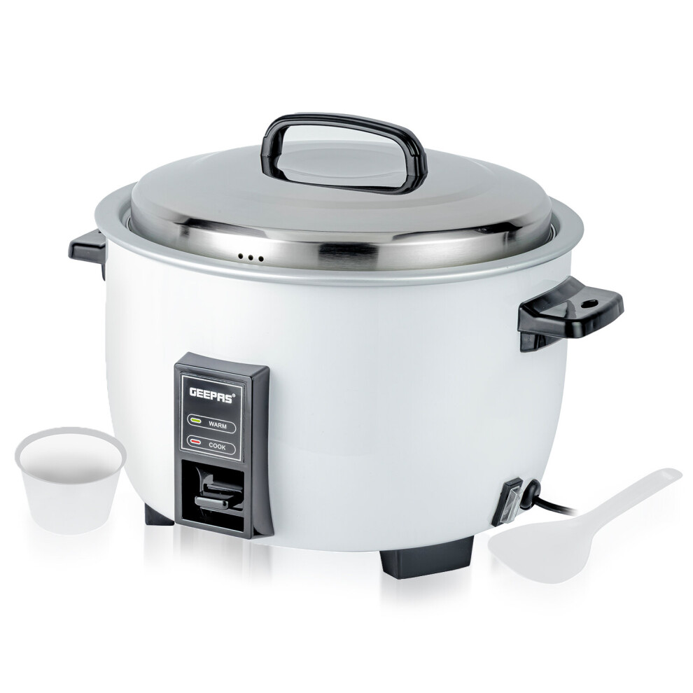 Geepas (8 Litre) Commercial Rice Cooker Aluminium Inner Pot