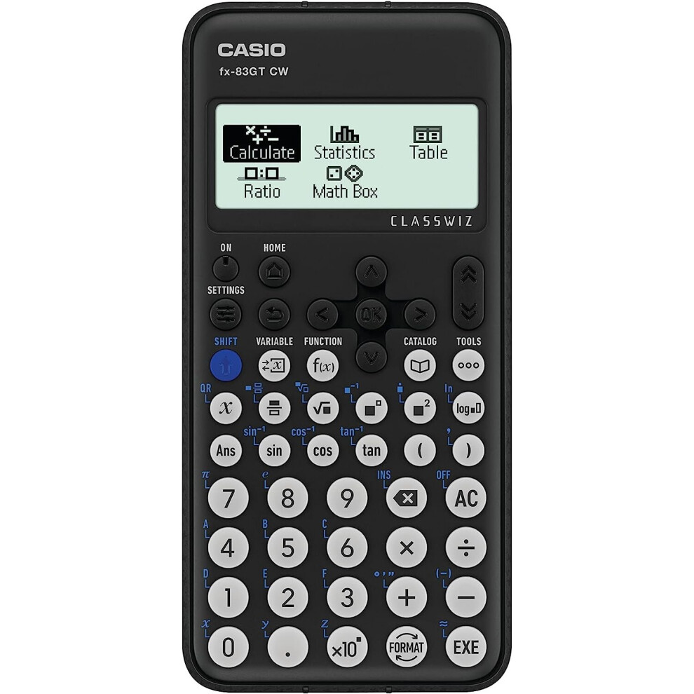 New Casio FX-83GTCW Black Scientific Calculator