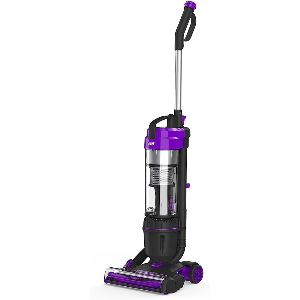 Vax Mach Air Upright Vacuum Cleaner | Powerful, Multi-cyclonic, with No Loss of Suction | Lightweight - UCA1GEV1, 1.5 Litre, 820W, Purple