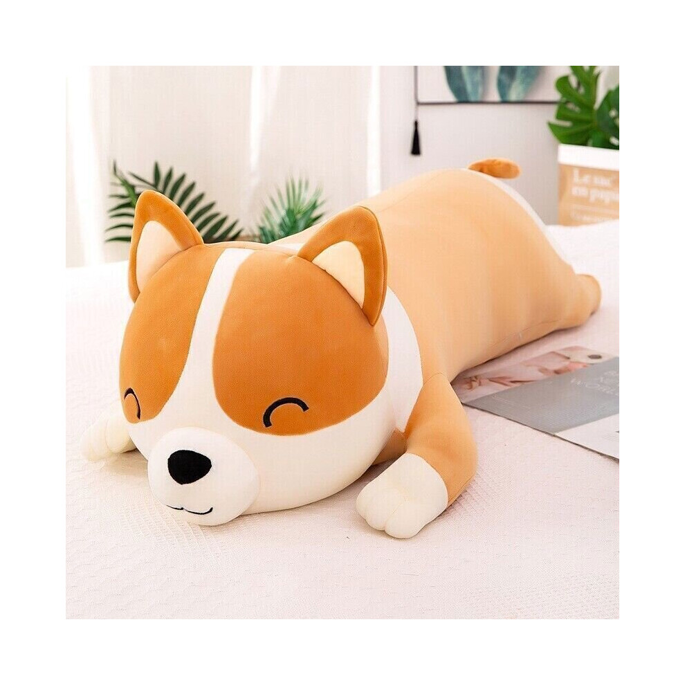 (  120cm) Corgi Dog Big Giant Squishmallow Plush Toy Plushie Stuffed Animal Pillow