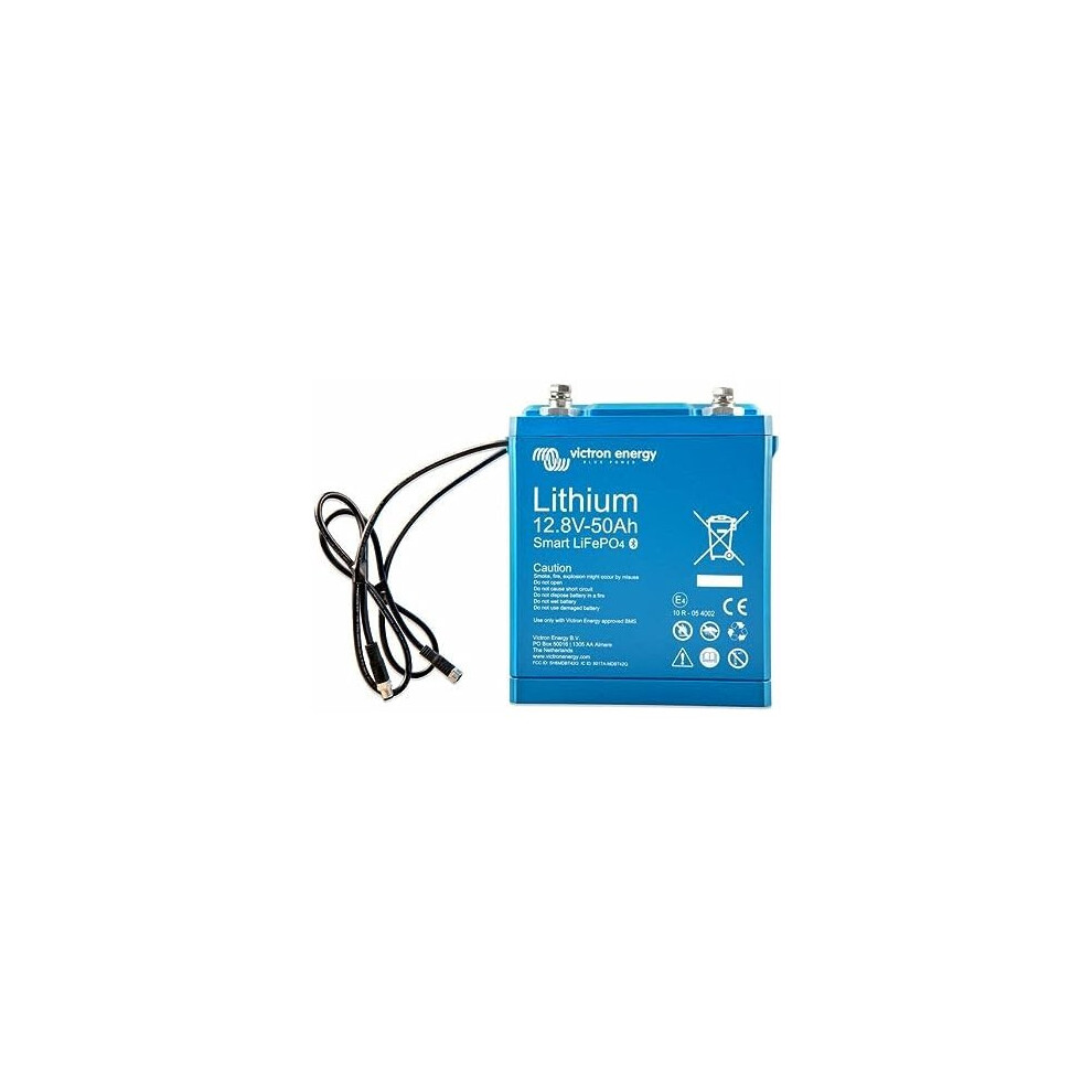 Victron Energy Smart Lithium Lifepo4 12V Battery 50Ah Full Cycle Bluetooth Bms 8719076051633