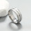 12pcs set Mens Dragon Pattern Corrosion Turn Stainless Steel Ring Set 8