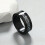 12pcs set Mens Dragon Pattern Corrosion Turn Stainless Steel Ring Set 11