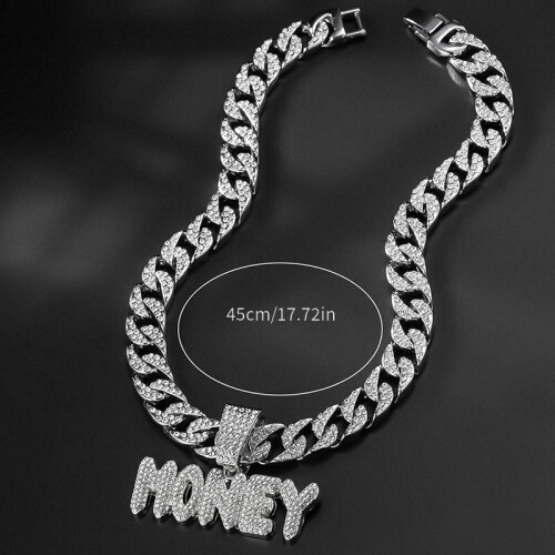 MONEY Pendant Cuban Chain 2