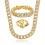 2pcs Mens Necklace And Bracelet 1