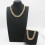 2pcs Mens Necklace Plus Bracelet 12