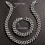 2pcs Mens Necklace Plus Bracelet 3
