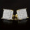 1ζευγάρι Ανδρικά Hip Hop Σκουλαρίκια Zircon Square Stud Σκουλαρίκια Κόμμα Δώρο Κοσμήματα 5