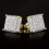 1ζευγάρι Ανδρικά Hip Hop Σκουλαρίκια Zircon Square Stud Σκουλαρίκια Κόμμα Δώρο Κοσμήματα 6