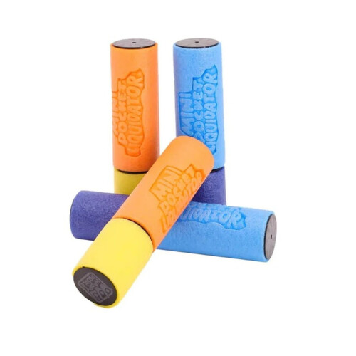 Kandy Toys 4 Mini Foam Water Gun Shooter Pump Action Max Liquidator Hydro Blaster 2