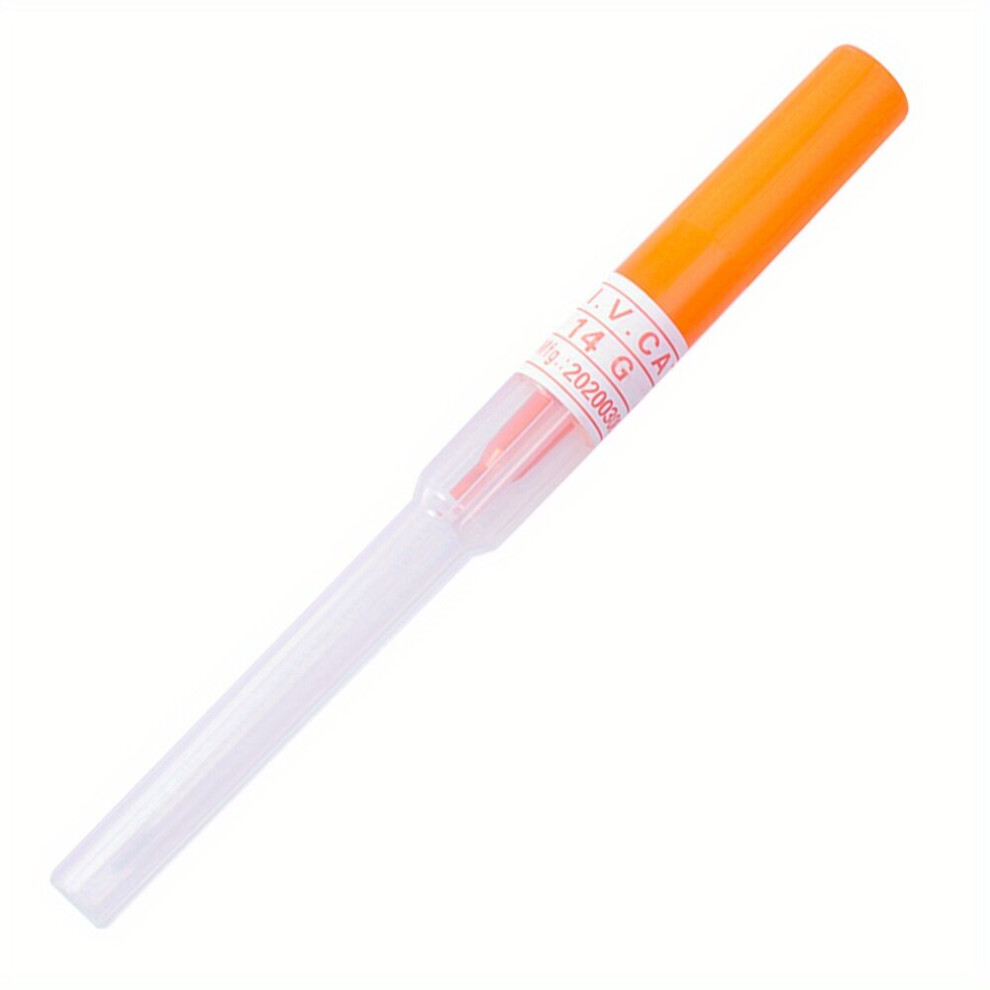 1pc Mens 14 16 18 20 22 24 Gauge Sterile Conduit For Body Piercing Needle Nose Septum Nose Hole Lips Eyebrow Tongue Nipple Navel Ear Piercing Needle