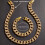 2pcs Mens Necklace & Bracelet 8