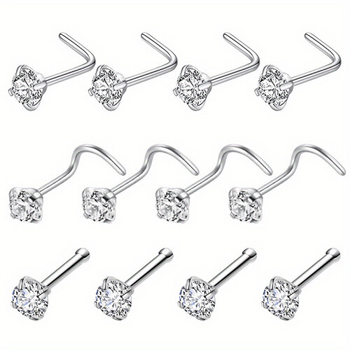 Fake Nose Ring Hoop 20 Gauge Nose Ring for Women Men Faux Nose Piercing Nose  Cuffs for Non Pierced Nose Rings Set Stainless Steel Lip Rings for Men  Women 6Pcs : Amazon.in: