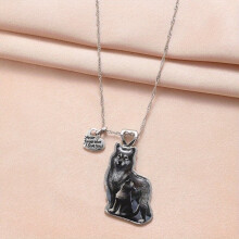 1pc Animal Wolf Pendant Hip hop Light Sweater Chain Pendant Alloy Jewelry Accessories Childrens Cartoon Pendant