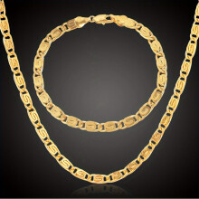 Casual Plated Necklace Bracelet Decorative Accessories For Holiday Party Birthday Gift Mens Accessories