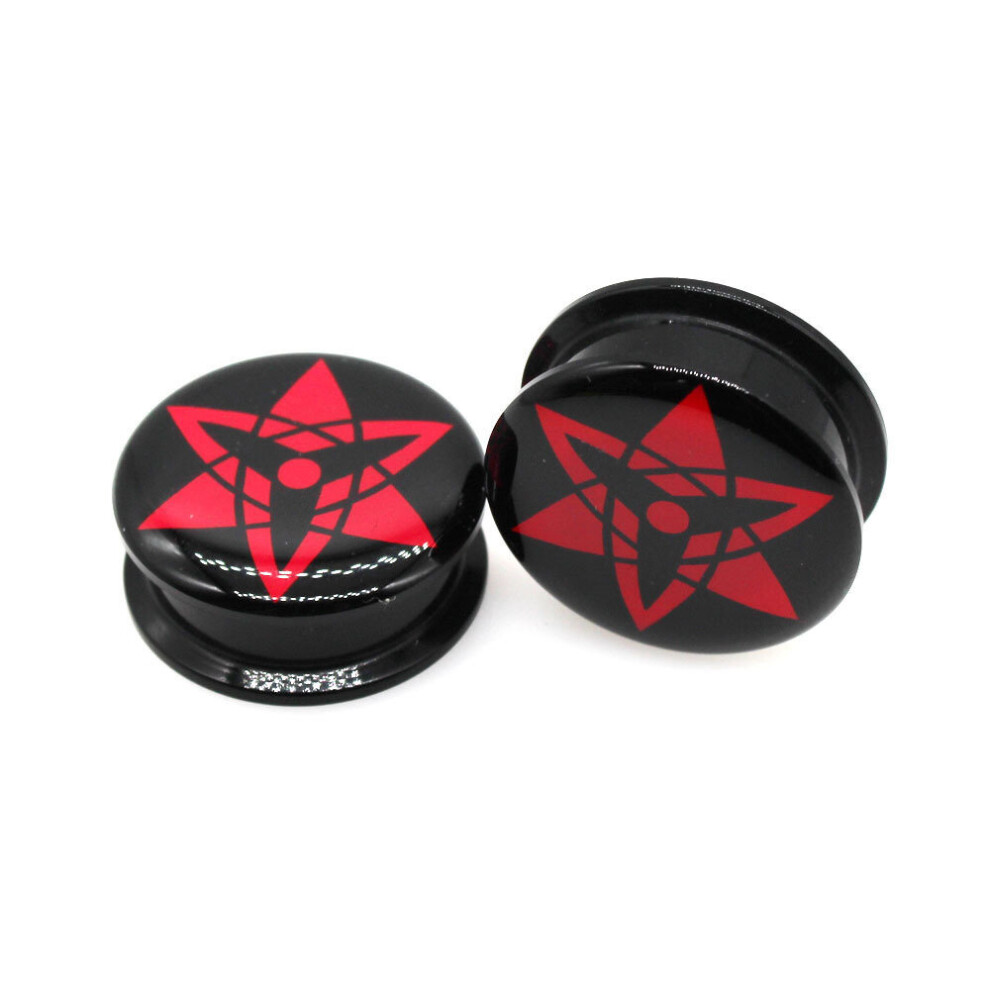 1pair Acrylic Ear Screw Gauges Expanders 4 25mm Ear Plugs Tunnels Body Jewelry Piercing For Men-image-OPC-PC25ZHP-NEW