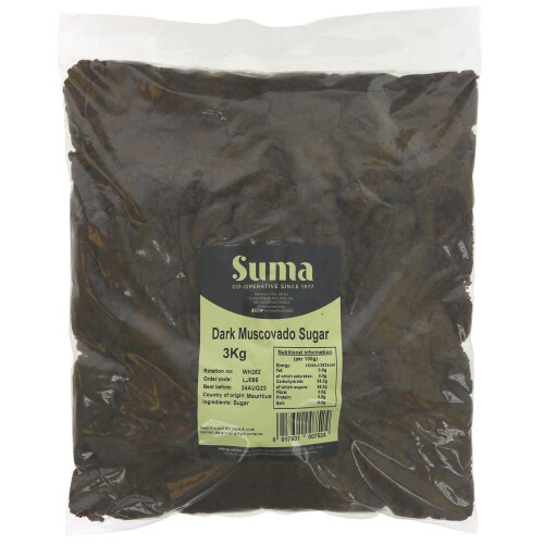 Suma Dark Muscovado Sugar - 3 kg 2