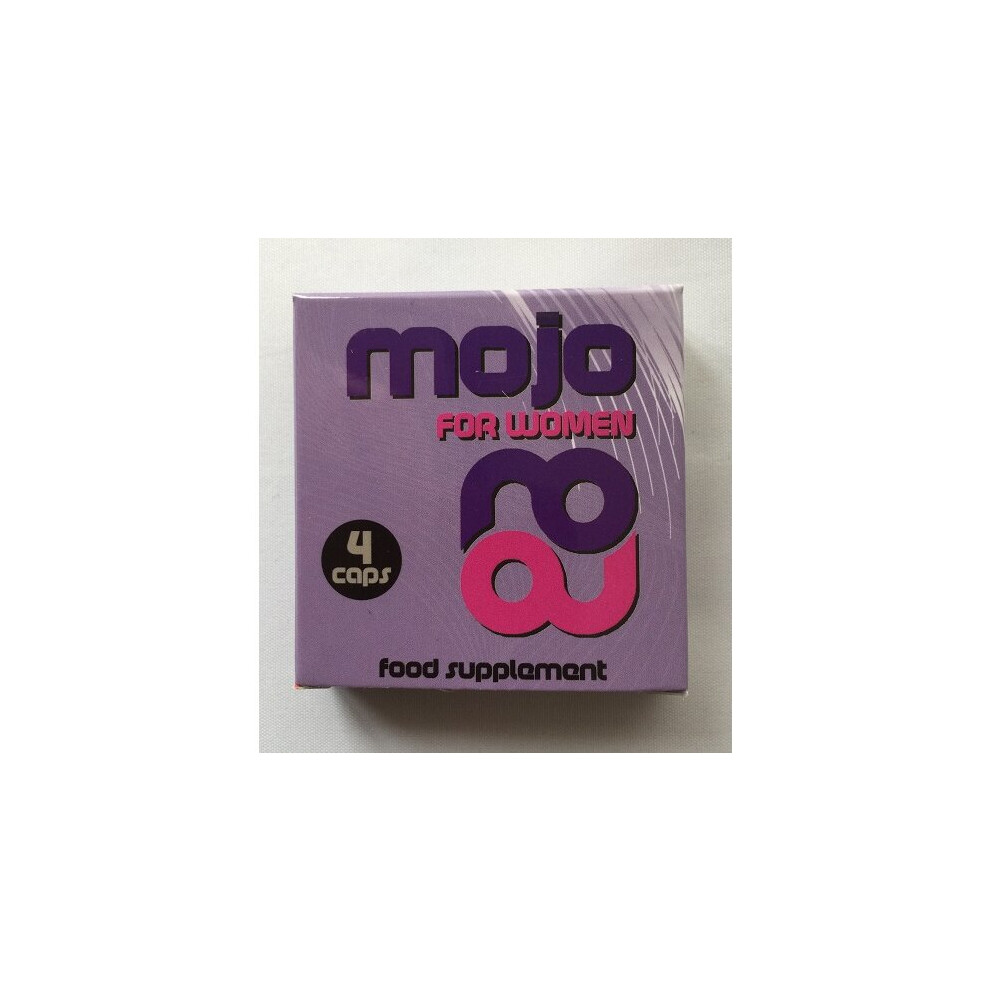 Mojo For Women Extra Strong Herbal Pills Performance Enhancement Pack of 4