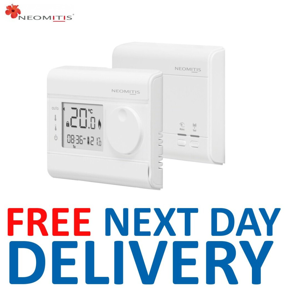 Neomitis RT7RF + RF Boiler Plus Wireless Smart 7 Day Room Thermostat