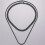 2pcs Mens Stainless Steel Necklace Set 12