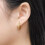 Funky Full Rhinestone Stud Earrings For Men Single Ear Buckle 1