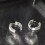 Funky Full Rhinestone Stud Earrings For Men Single Ear Buckle 11