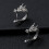 1 Pair Mens Dragon Head Statement Stud Earrings Punk Style Earrings 5