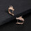 1 Pair Mens Dragon Head Statement Stud Earrings Punk Style Earrings 7