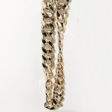 Ccb Big Golden Necklace Plastic Simulation Necklace Customized Performance Performance Prop Hip Hop Big Golden Chain