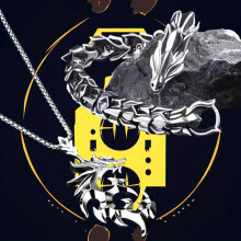 1 Set Mens Bracelet Necklace Set Dragon Pendant Necklace Plus Keel Bracelet Jewelry For Men Pendant Gift For Men Couples Or Women