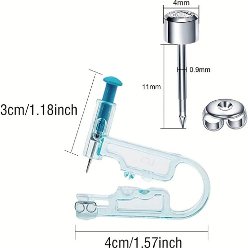 10pcs Disposable Ear Piercing Disposable Sterilization Household Ear Piercing Tool Piercing Hole Gun 2