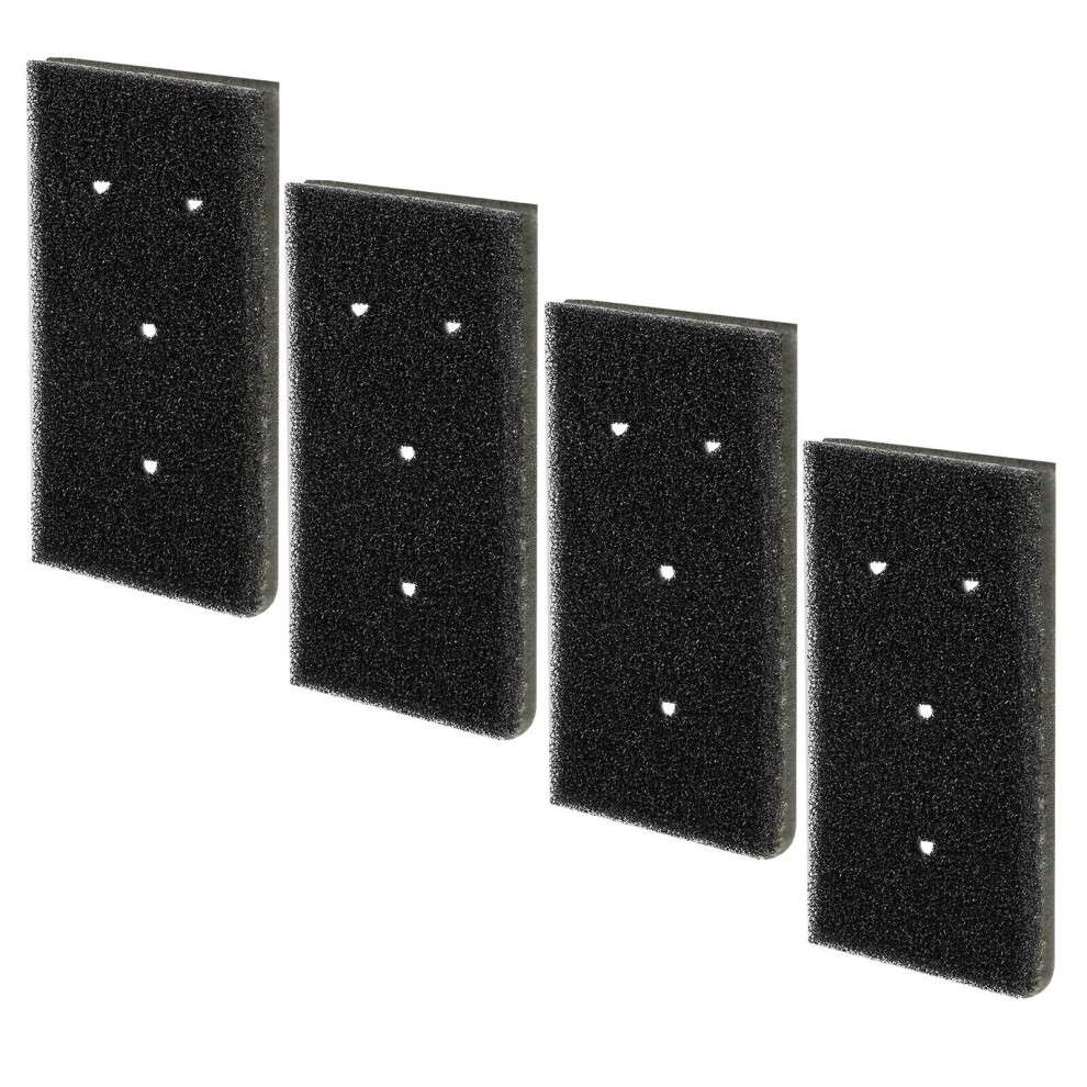 Spares2go Tumble Dryer Foam Filter For Whirlpool / Bauknecht Heat Pump Sponge Pads (Pack Of 4)