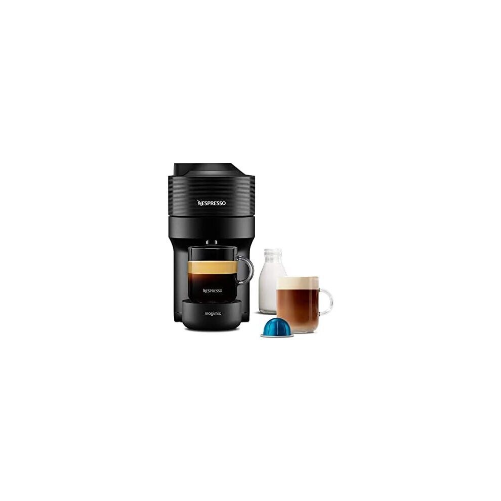 Nespresso Vertuo Pop Coffee Machine by Magimix Liquorice Black 11729