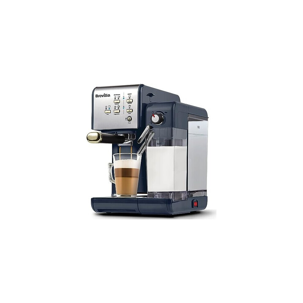 Breville One-Touch CoffeeHouse Coffee Machine | Espresso, Cappuccino and Latte Maker | 19 Bar Italian Pump | Automatic Milk Frother