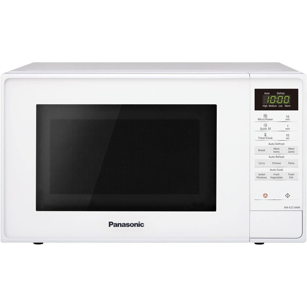 Micandy White Panasonic Nn-E27jwmbpq 800W Touch Control Microwave - 20L