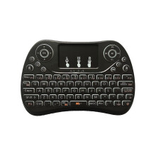 I8 Max Three Color Backlit 2.4G Wireless English Mini Keyboard Touchpad Airmouse